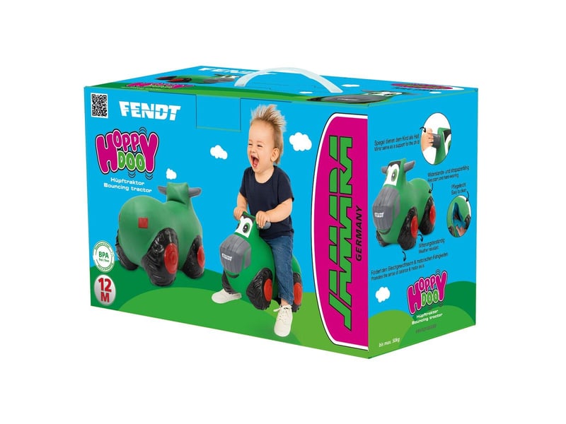 Fendt tracteur rebondissante hoppydoo avec pompe 460598 - Conforama D