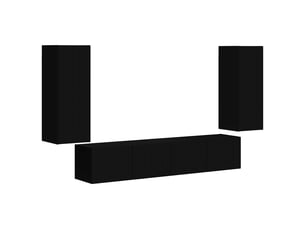 Meuble tv coloris noir 78.5 cm <strong></strong>  <strong></strong>