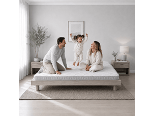Matelas 90x200 cm TCQPZ Ressorts + mémoire de forme soutien Ferme épaisseur 10 cm