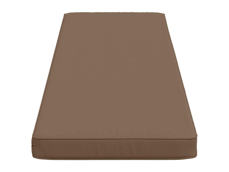 Coussin de banc, coussin d'assise, coussin pour chaisecanapé 1 pièce vught 100 % polyester taupe cf52306 - Conforama D