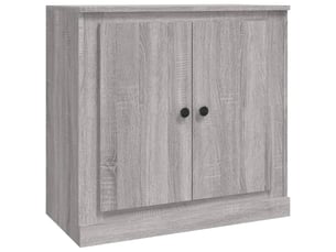 Buffet - bahut - meuble de rangement sonoma gris 70x35,5x67,5 cm bois d'ingénierie