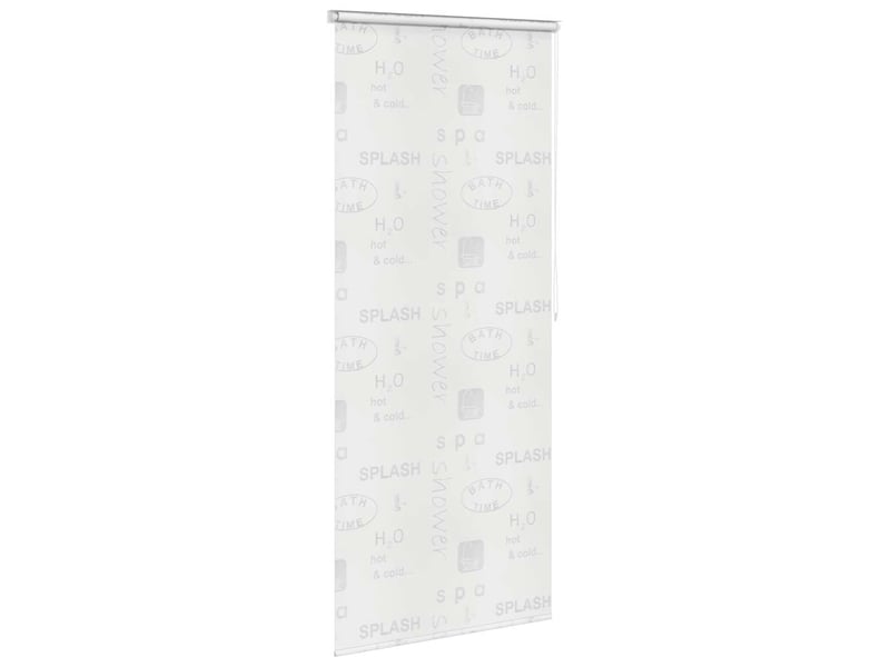 Store enrouleur, store roulant de douche 120x240 cm éclaboussures cf47267 - Conforama C