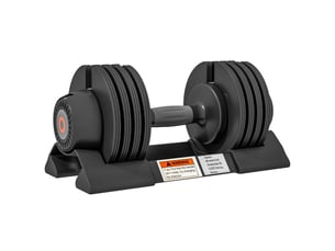 Haltère réglable 4 en 1, 10 kg, réglage rapide du poids, base de rangement, poignée antidérapante pour salle de sport à domicile