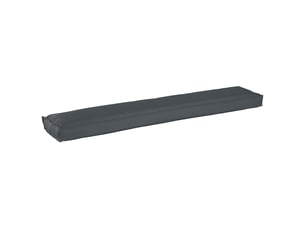 Coussin de palette, coussin de chaise, coussin de canapé anthracite 200 x 40 x 8 cm tissu oxford cf55272