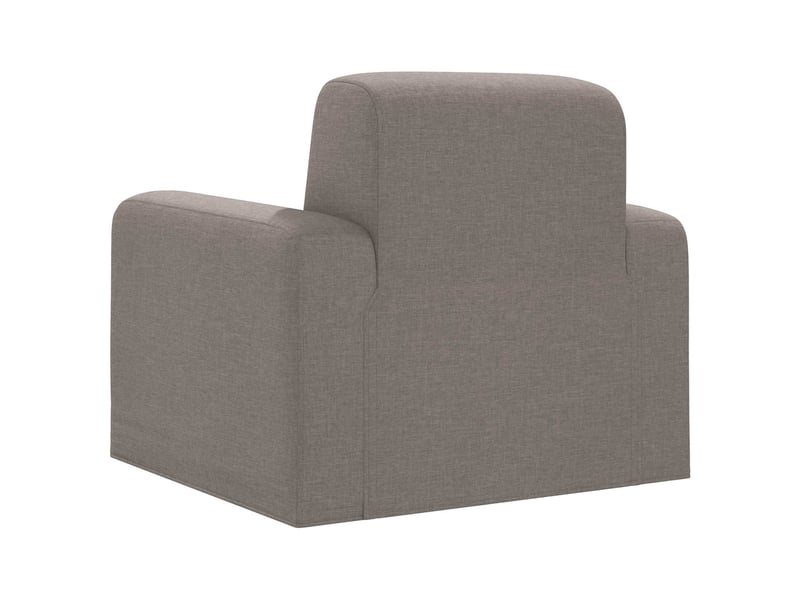  Vidaxl fauteuil taupe tissu  - Conforama E
