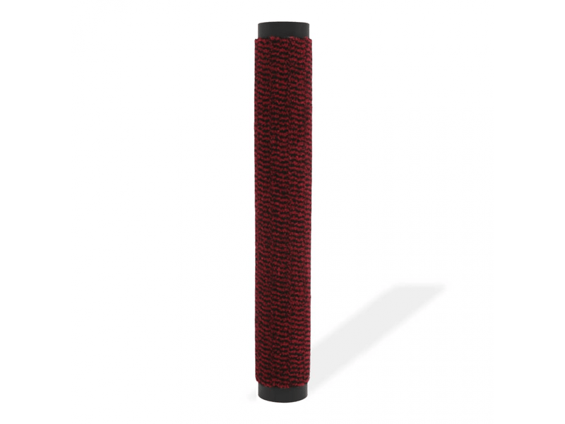  Tapis d'entrée rectangulaire à nœuds 80x120 cm rouge - comfortxl 132712 - Conforama A
