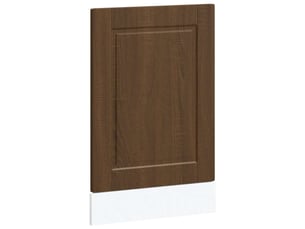 Panneau de lave-vaisselle chêne marron 45x1,5x57cm