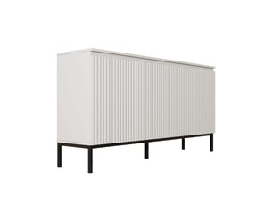 Buffet <strong>DESIGN AMEUBLEMENT</strong> <strong>Logan</strong> - 150 cm coloris blanc
