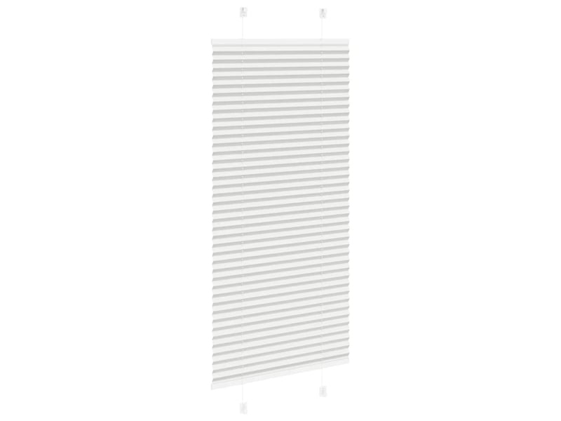 Store plissé, store de fenêtre gris clair 65x100 cm largeur du tissu 64,4 cm cf46897 - Conforama D