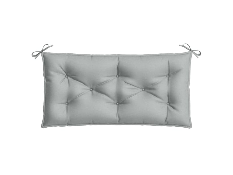  Coussin de banc de jardin, coussin d'assise gris clair mélangé 100x50x7 cm tissu cf52733  - Conforama D