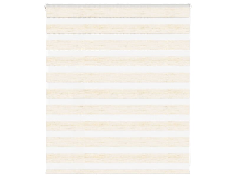  Store zèbre, store de fenêtre beige marbré largeur du tissu 120,9 cm polyester cf48257  - Conforama B