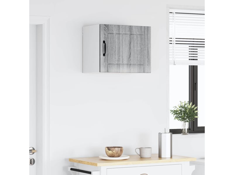  Meuble mural de cuisine, armoire de cuisine sonoma gris 50x31x40cm  - Conforama D