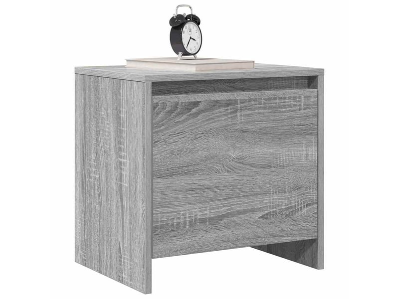  Table de chevet - cabinet de chevet - table de nuit sonoma gris 45x34x44,5 cm bois d'ingénierie  - Conforama C