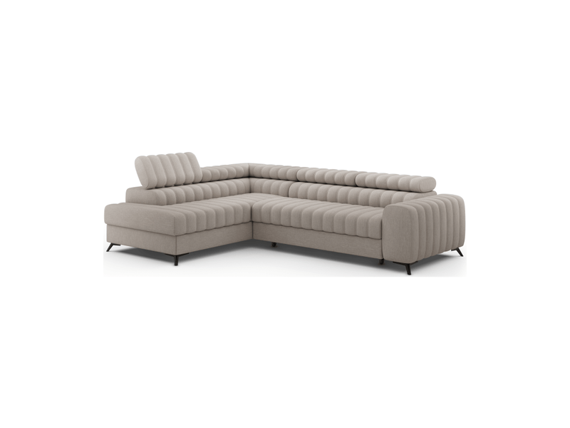  Canapé d'angle collection kanedojo coloris beige  - Conforama A