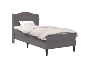 Lit simple 100x200 cm    coloris gris