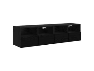 Meuble tv coloris noir  <strong></strong>  <strong></strong>
