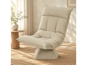 Fauteuil relax manuel ULEVR Polyester beige