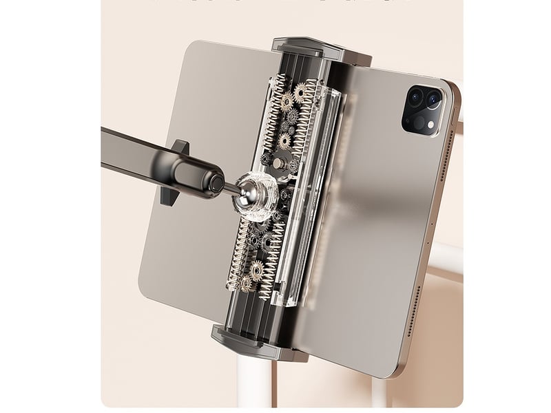  Support tablette lit rotatif à 360° bras en aluminium pour porte tablette  - Conforama E