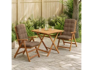 Lot de 2 coussins de chaise à dossier haut vianen cf59290