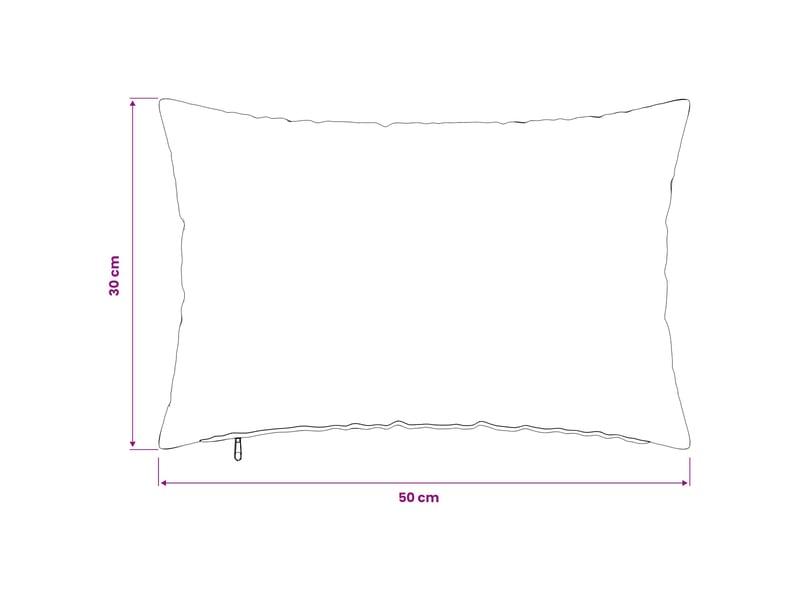  Lot de 2 housses de coussin heerlen noir 30 x 50 cm bouclé cf49463  - Conforama E