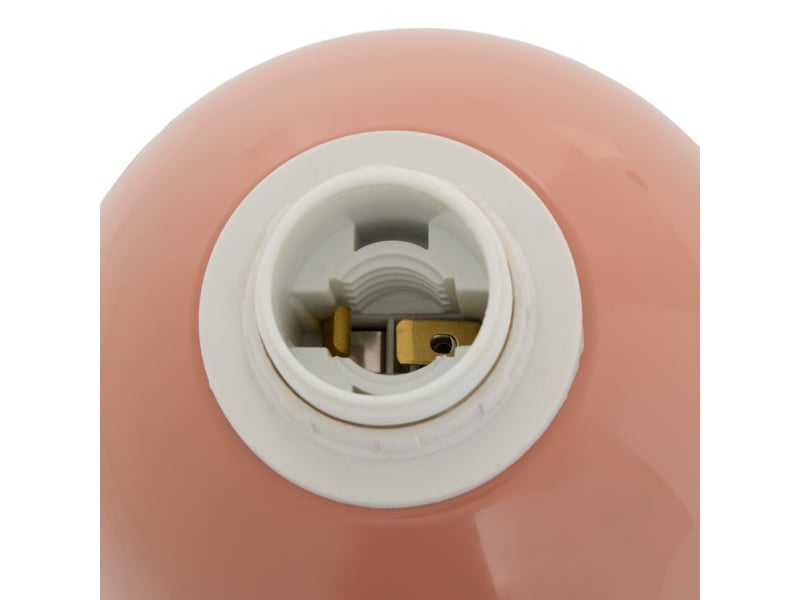  Lampe Métal 37 cm rose  - Conforama T