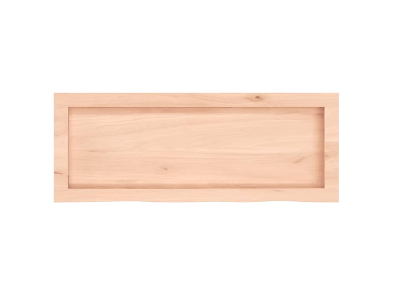  Comptoir de salle de bain, plan de travail 80x30x(2-4) cm bois massif non traité cf65759  - Conforama C