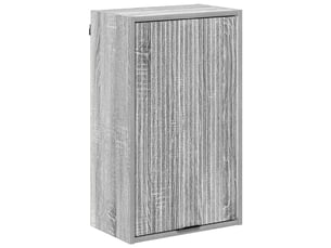 Cabinet de salle de bain, meuble de rangement gris sonoma 39x23.5x65 cm