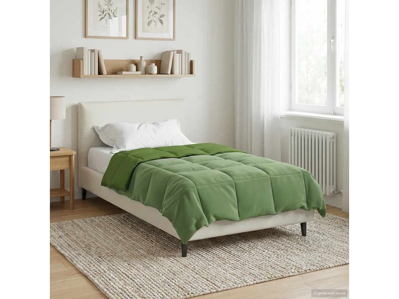  Duvet d'hiver - couette 140 x 220 cm hiver - couette microfibre (100% polyester)  - Conforama D