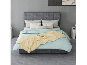 Sommier coffre 140x200 cm ULEVR vendu avec cadre lattes et matelas