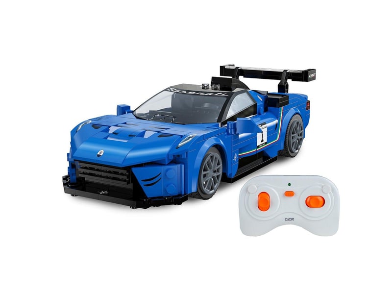  Cada maserati gt2 1:20 bleu 2,4ghz bricks 402877 - Conforama E