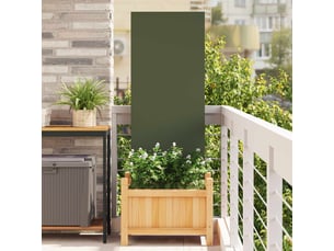 Vidaxl écran de confidentialité de jardin vert olive 50 x 140 cm