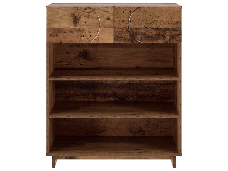  Meuble à chaussures, armoire à chaussures 73x38x87,5 cm bois d'ingénierie shl5570  - Conforama D