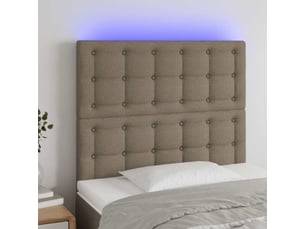 Tete de lit A poser largeur 100 cm taupe
