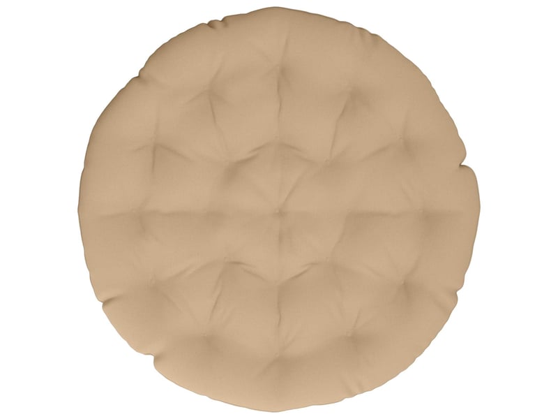 Coussin de chaise papasan, coussin d'assise vianen 100 % polyester sable cf54244 - Conforama D
