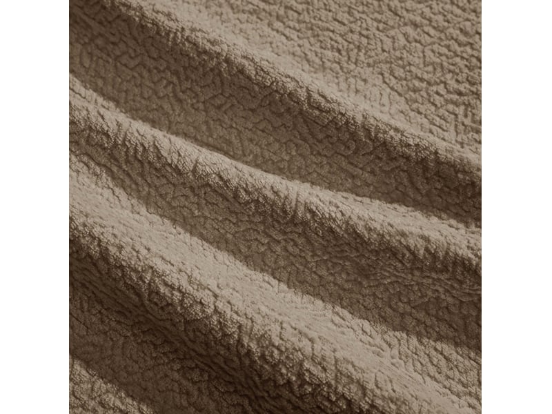  Canapé modulaire 2 places en tissu marron avec ottomane mobile, composition en u ou en l, style élégant  - Conforama D