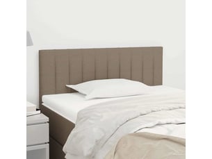 Tete de lit A poser largeur 80 cm taupe