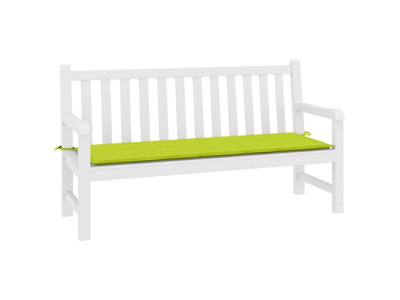  Coussin de banc de jardin, coussin d'assise vert brillant 200x50x3cm tissu oxford cf52871  - Conforama C