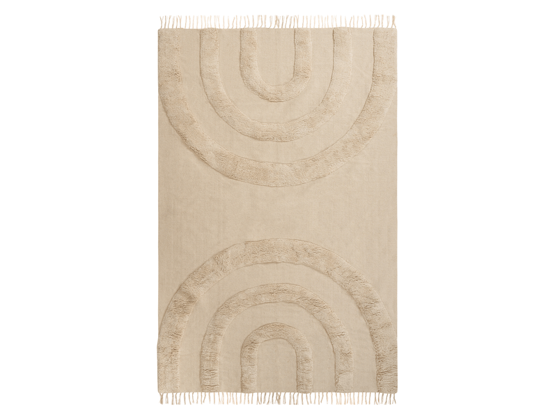  Tapis enfant nako  beige 140 x 200 cm coton  - Conforama A