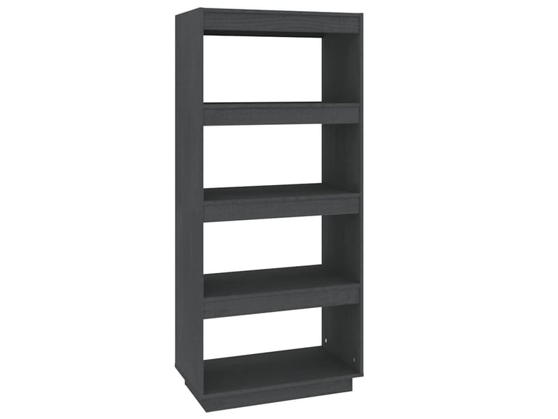  Bibliothèque, séparateur de pièce gris 60x35x135 cm pin massif  - Conforama A