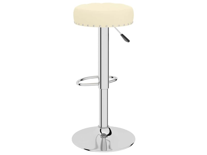  Lot de 2 tabouret de bar, chaise de bar crème tissu shl43335  - Conforama E