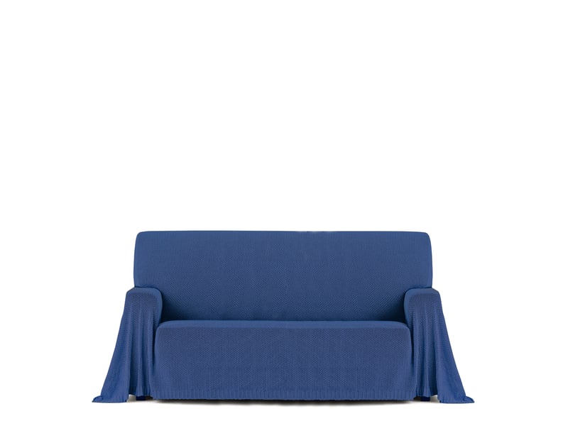 Tissu écossais en coton polyvalent 180 x 260 cm3  - Conforama A