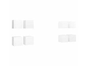 Meuble tv coloris blanc 30.5 cm <strong></strong>  <strong></strong>