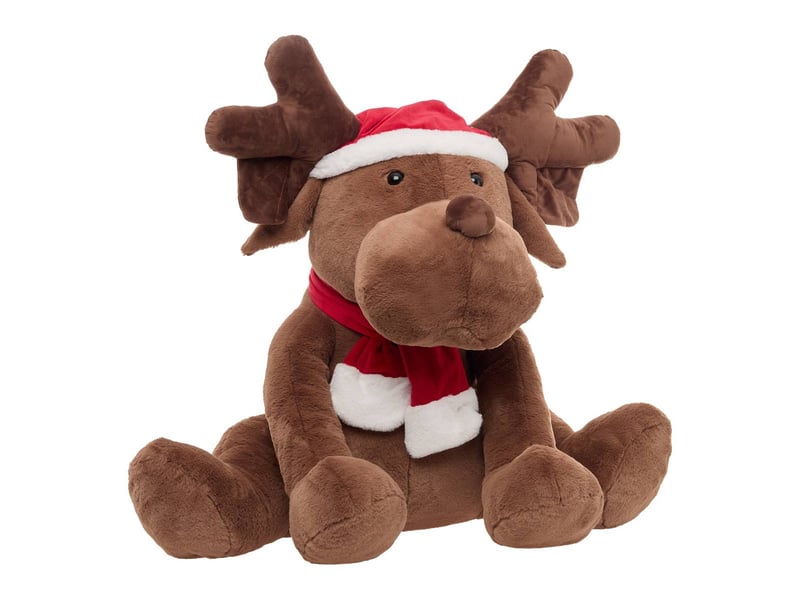  Peluche renne marron h. 100 cm  - Conforama A