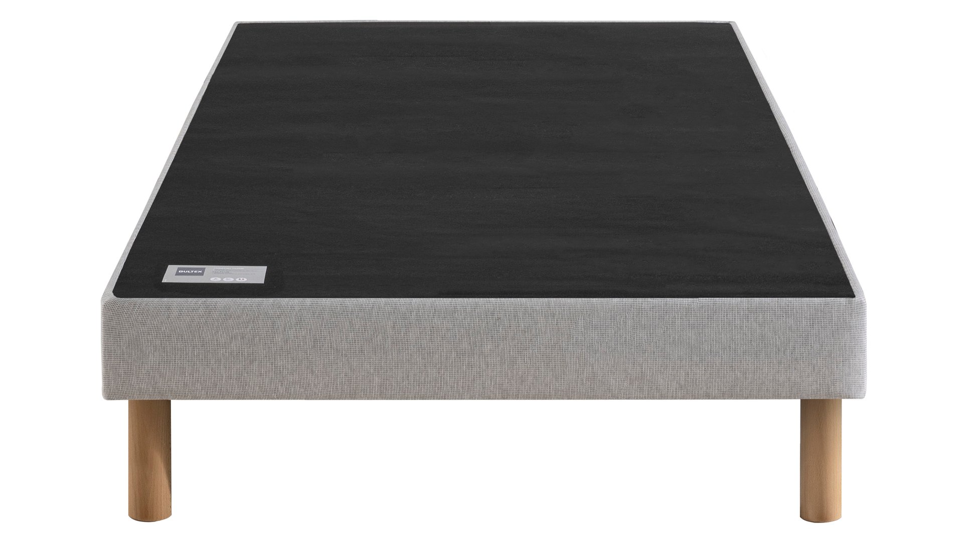 SOMMIER TAPISSIER DÉCO 90X200 CM BULTEX AIR FERME DECO gris Conforama