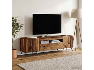 Meuble tv coloris marron 1 cm <strong></strong>  <strong></strong>