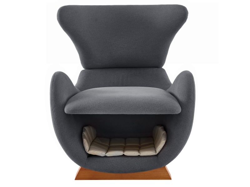 Canapé-lounge baleine design – idéal chat et petit chien, tissu anti-griffes, canapé individuel pour salon  - Conforama A
