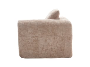 Canapé droit fixe <strong></strong> <strong></strong> 1 place Tissu vert avec coffre de rangement