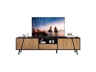 Meuble tv coloris bicolore 180 cm KORFEE