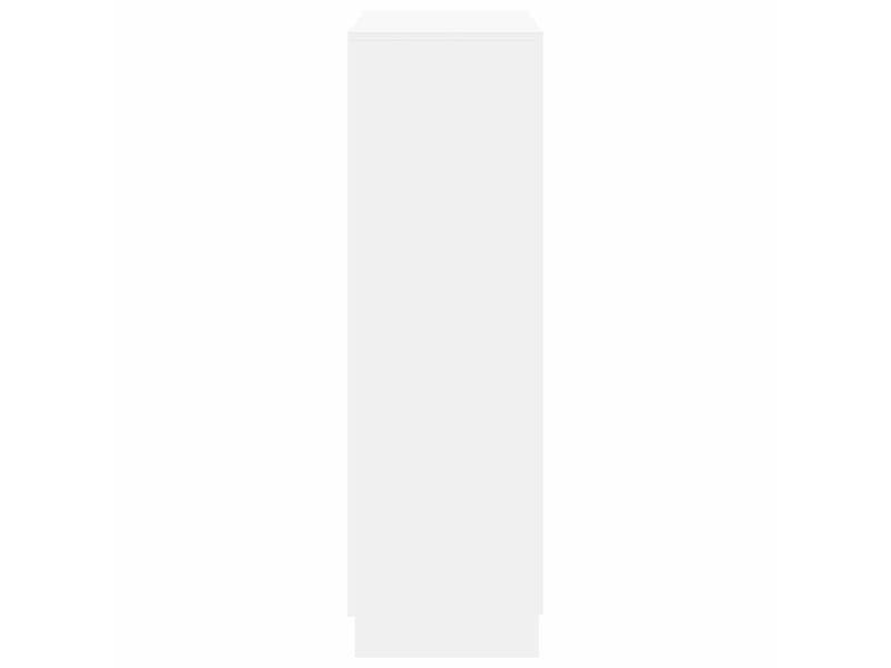  Meuble à chaussures, armoire à chaussures 7 étagères blanc  - Conforama E