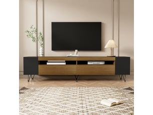 Meuble tv coloris noir OOIILLEE